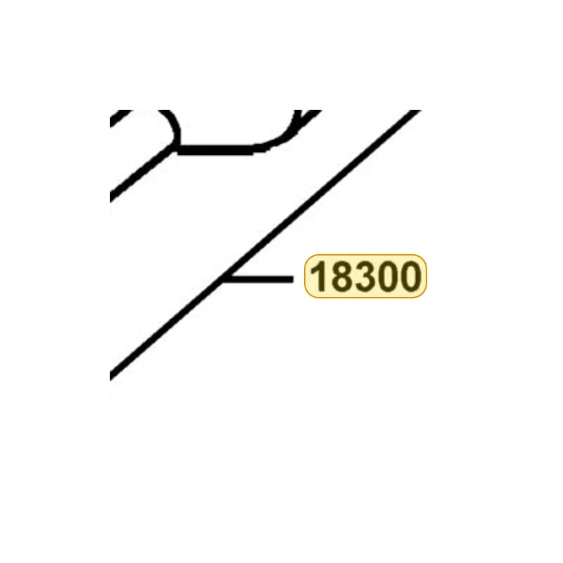 KYMCO Exhaust Muffler Complete 18300-PVA1-800, part location on the factory exploded-view diagram