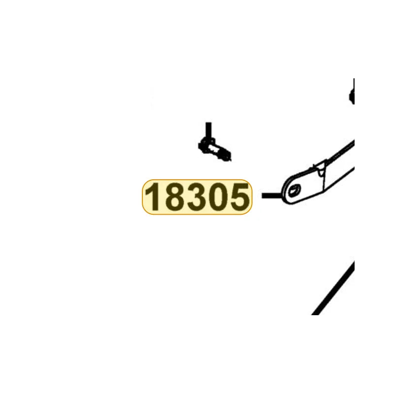 KYMCO Muffler Stay 18305-PWA4-900, part location on the factory exploded-view diagram