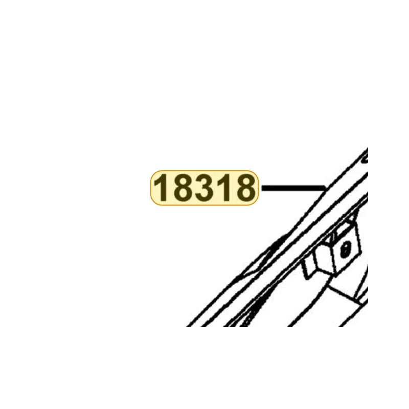 KYMCO Muffler Protector 18318-LDF7-E10, part location on the factory exploded-view diagram