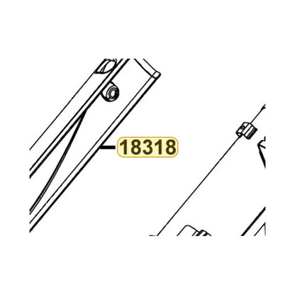 KYMCO Muffler Protector 18318-LGR5-E10-NEP, part location on the factory exploded-view diagram