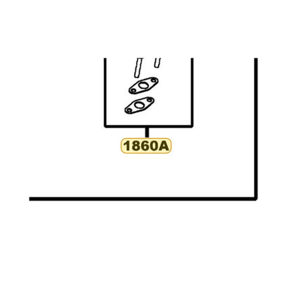 KYMCO Reed Valve Assembly 1860A-KFB5-C00, part location on the factory exploded-view diagram
