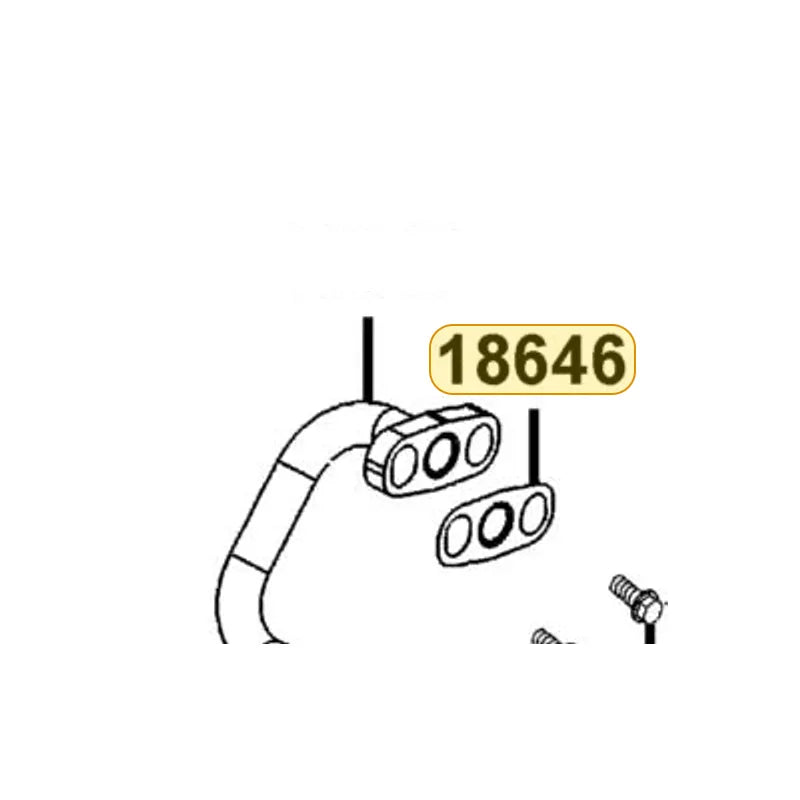KYMCO Air Pipe Complete 18646-LEB6-C10, part location on the factory exploded-view diagram