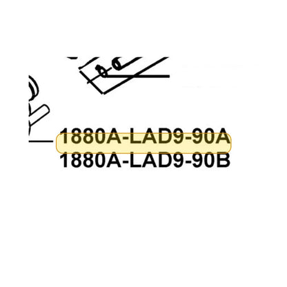 KYMCO Ai/c-Aicv Assembly 1880A-LAD9-90A, part location on the factory exploded-view diagram