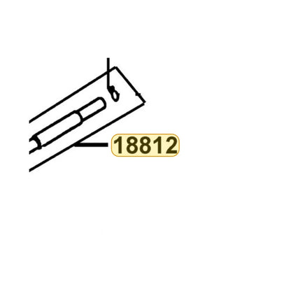 KYMCO Vacuum Tube Assembly 18812-PVA2-800, part location on the factory exploded-view diagram