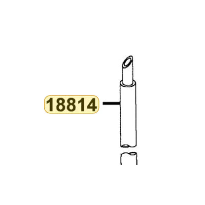 KYMCO Air-Aicv Duct Assembly 18814-LDF7-E10, part location on the factory exploded-view diagram