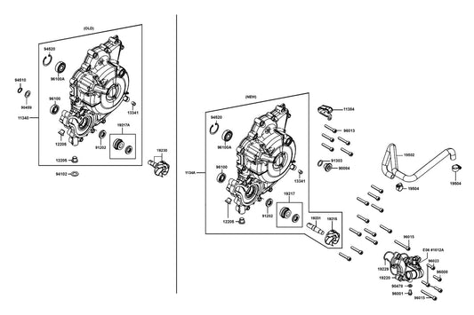 Oil Seal 13.7*24*5 — 91202-LKG2-900 — KYMCO exploded-view diagram