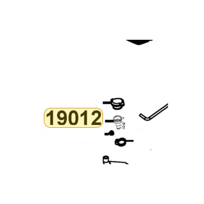 KYMCO Unit Radiator 19012-KHD8-C00, part location on the factory exploded-view diagram