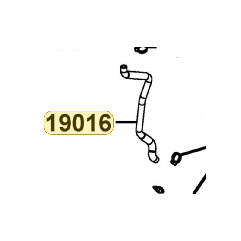 KYMCO Water Unit Cap Hose 19016-LEA7-C00, part location on the factory exploded-view diagram