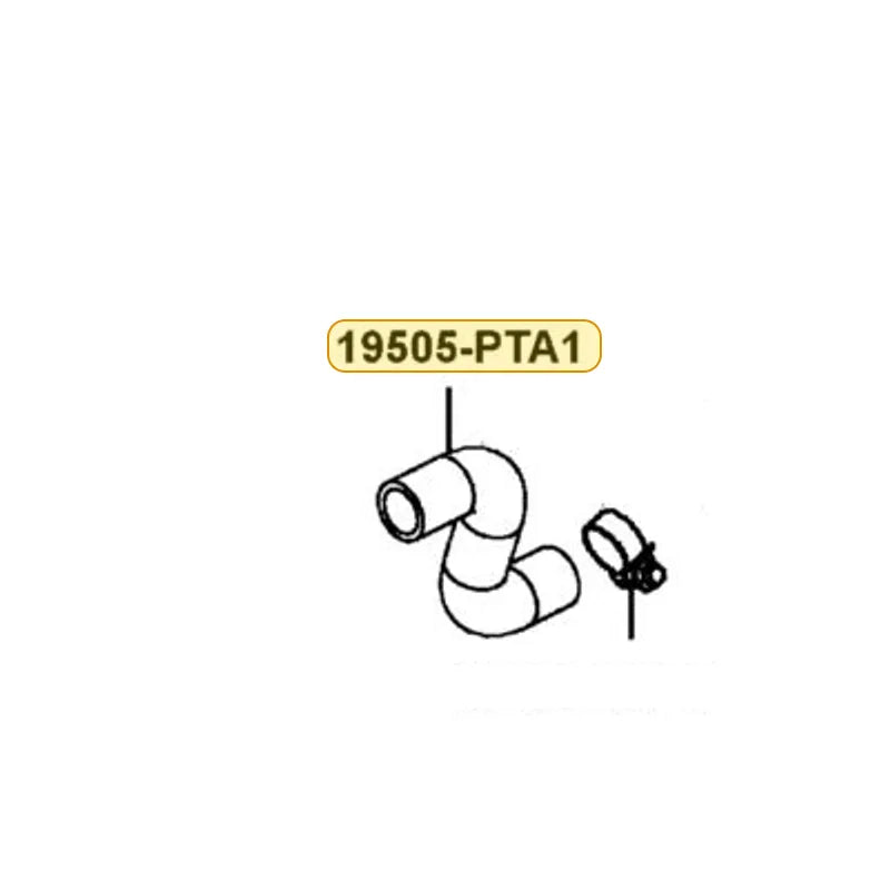 KYMCO Water Hose 19505-PTA1-900, part location on the factory exploded-view diagram