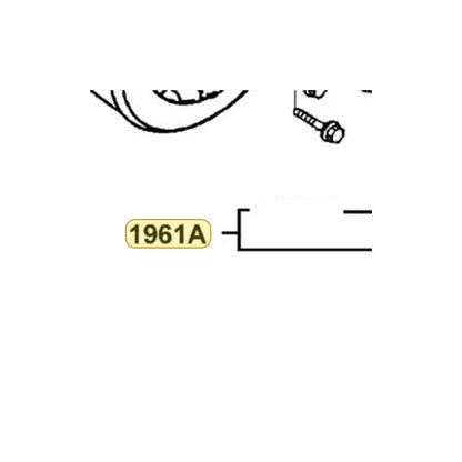 KYMCO Fan Cover Assembly 1961A-KGBG-E01, part location on the factory exploded-view diagram