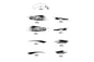 Stripe B L Fender Fr — 86553-ABC8-M32-T05 — KYMCO exploded-view diagram