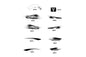 Stripe B L Fender Fr — 86553-ABC8-M32-T02 — KYMCO exploded-view diagram