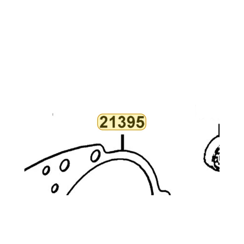 KYMCO Transmission Case @A Gasket 21395-LEA2-900, part location on the factory exploded-view diagram