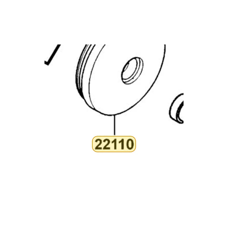 KYMCO Face Complete Movable Drive 22110-KFA1-220, part location on the factory exploded-view diagram