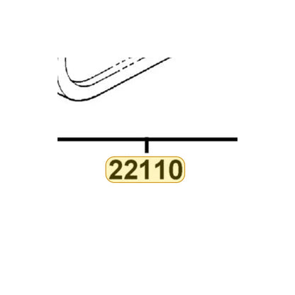 KYMCO Face Complete Movable Drive 22110-LEB1-C00, part location on the factory exploded-view diagram