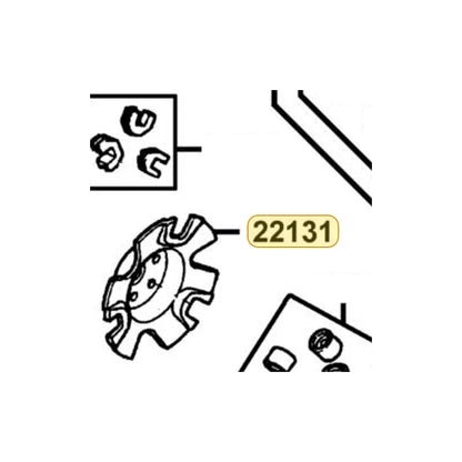 KYMCO Ramp Plate 22131-GCW3-901, part location on the factory exploded-view diagram