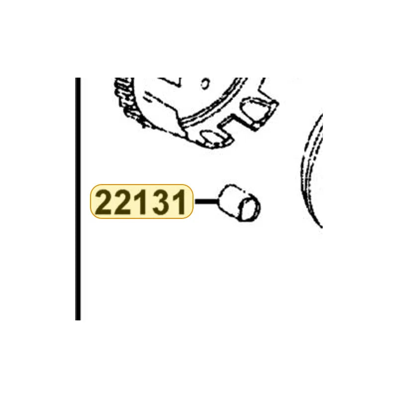 KYMCO Clutch Outer Guide 22131-LCA7-C10, part location on the factory exploded-view diagram
