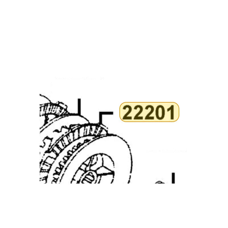 KYMCO Clutch Friction Disk 22201-LCA7-C10, part location on the factory exploded-view diagram