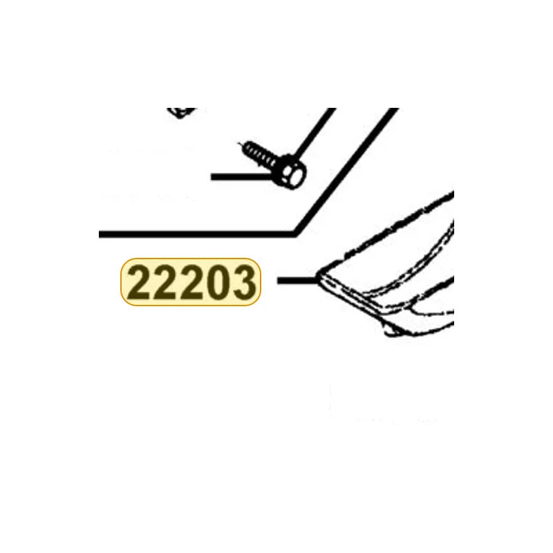 KYMCO Oil-Separating Cover 22203-LCA7-C10, part location on the factory exploded-view diagram