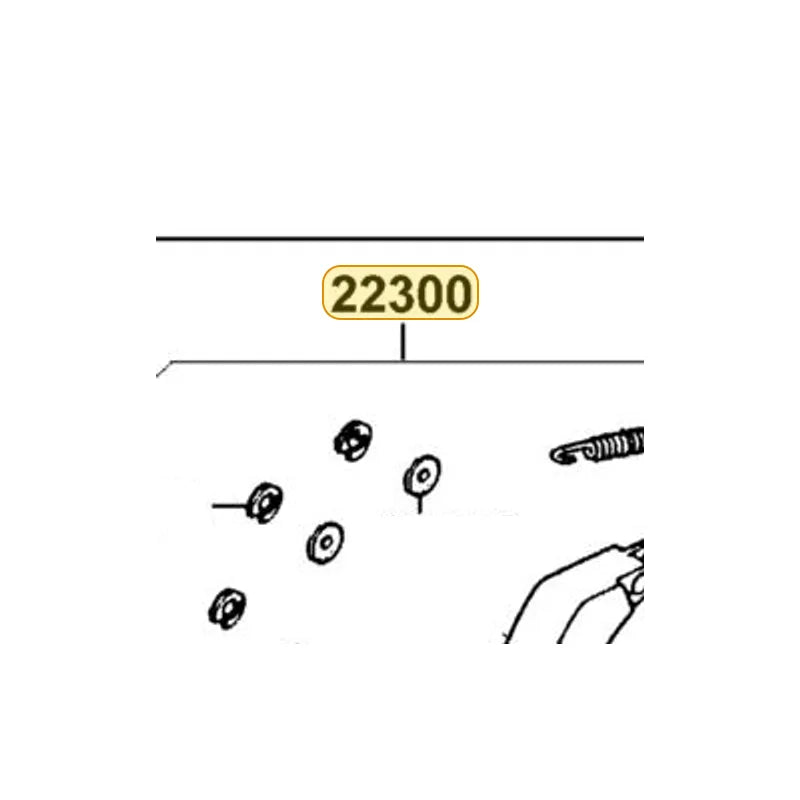 KYMCO Drive Plate Assembly 22300-KEE1-900, part location on the factory exploded-view diagram