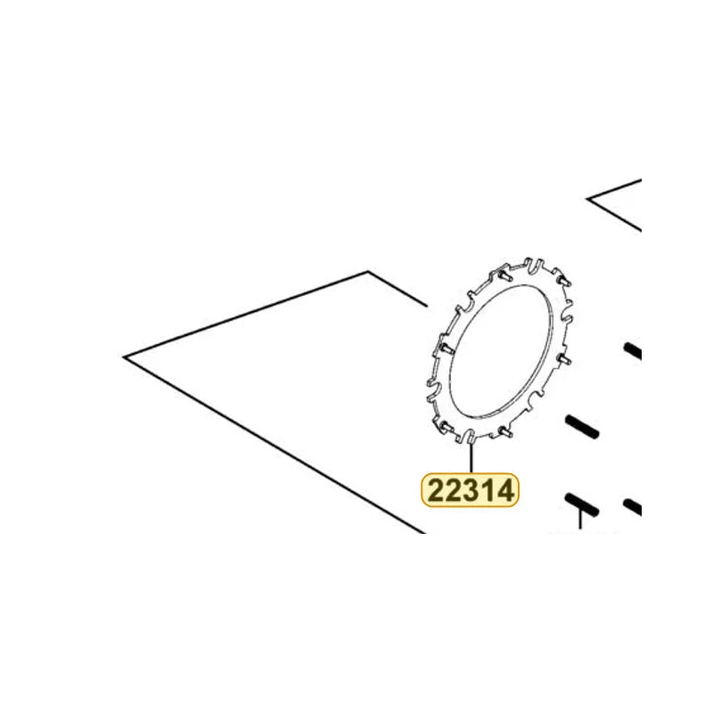 KYMCO Spring Stopper Plate 22314-LGC6-E00, part location on the factory exploded-view diagram