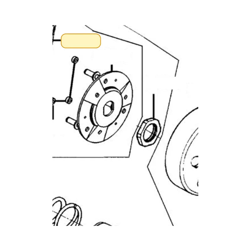 KYMCO Clutch Spring 22401-KHE7-900, part location on the factory exploded-view diagram