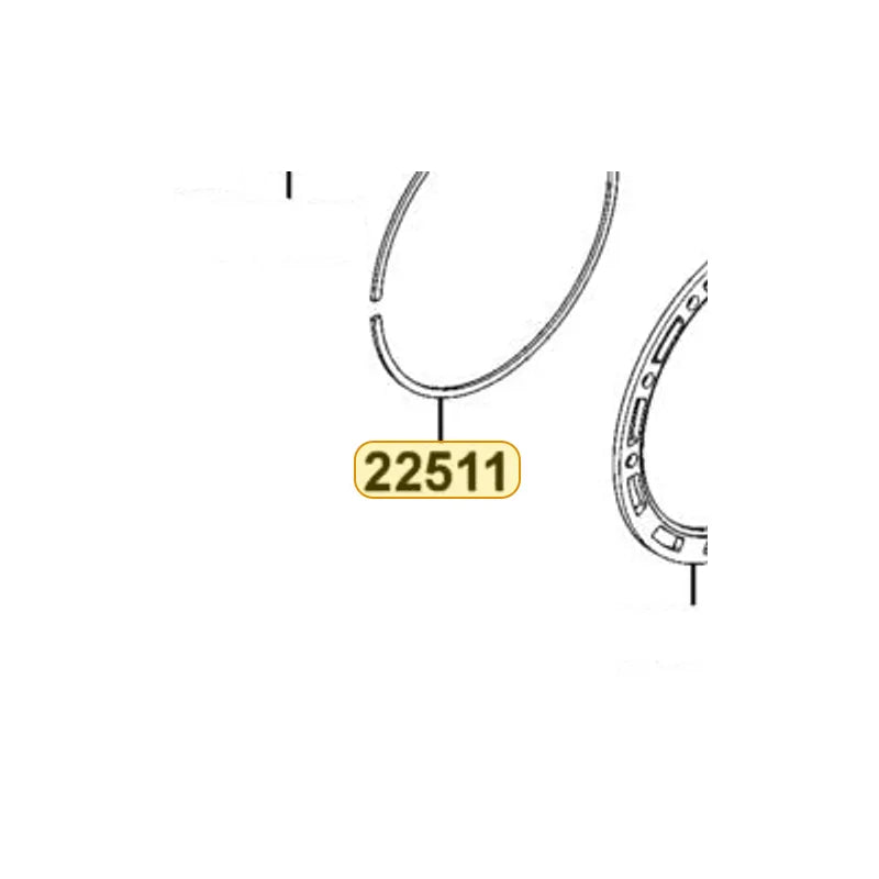 KYMCO Clutch Clip 22511-LGC6-E00, part location on the factory exploded-view diagram