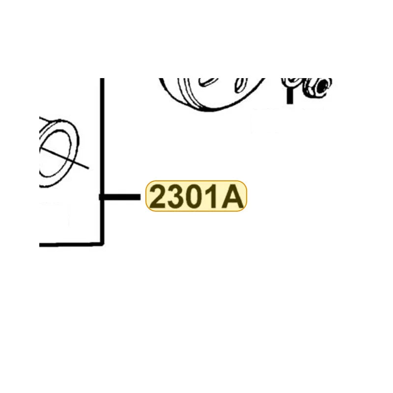 KYMCO Sub Pulley Assembly 2301A-KEC6-C00, part location on the factory exploded-view diagram
