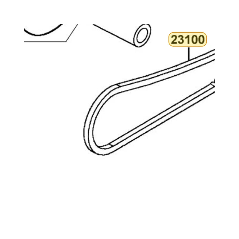 KYMCO Drive Belt (N-5U) 23100-LEA7-E01, part location on the factory exploded-view diagram
