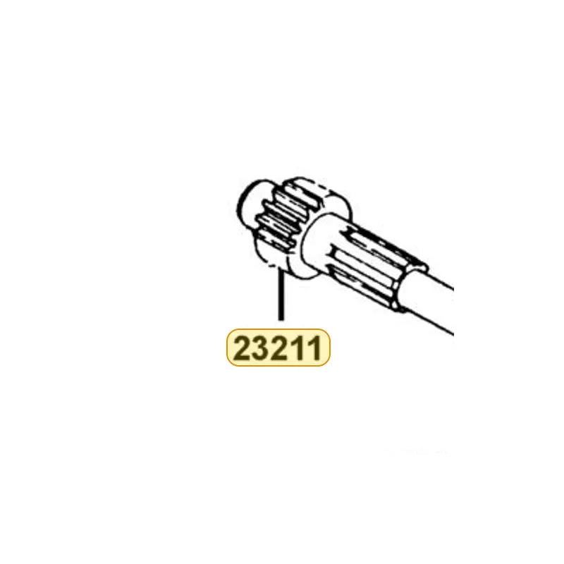 KYMCO Main Shaft 23211-LLB1-900, part location on the factory exploded-view diagram