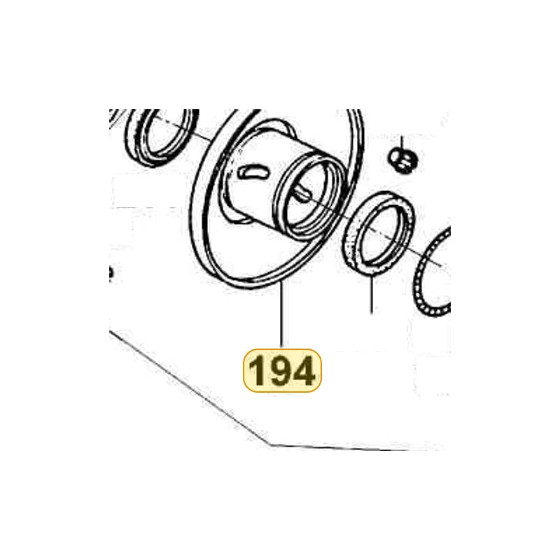 KYMCO Face Complete Movable Driven 23220-KXCX-220, part location on the factory exploded-view diagram
