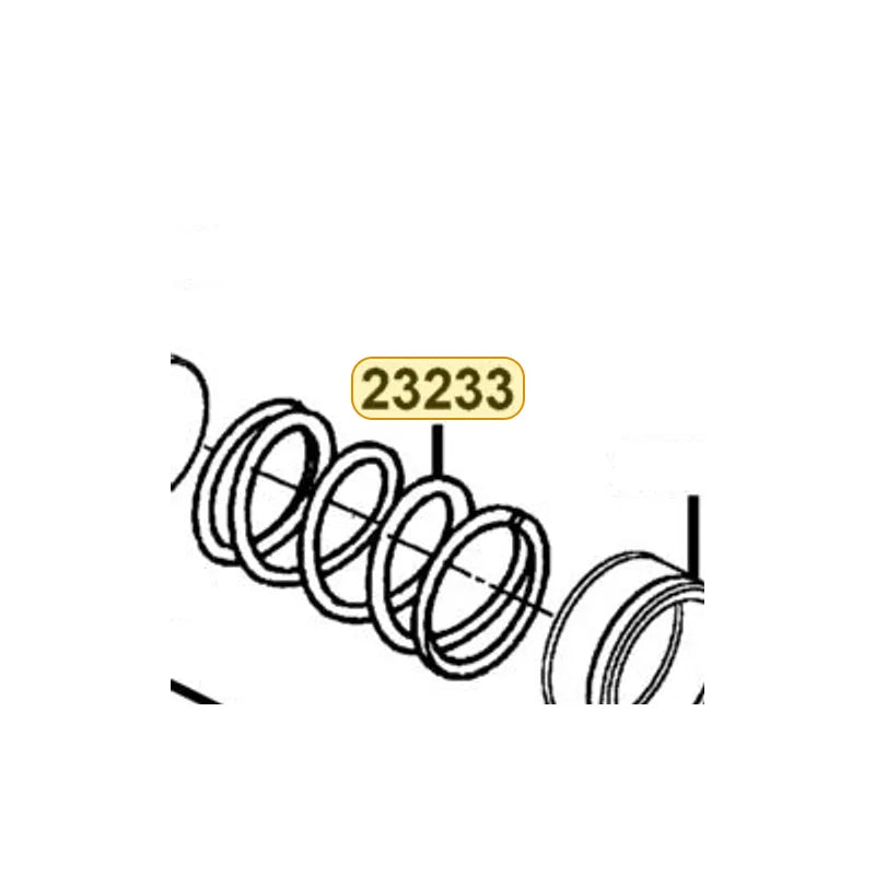 KYMCO Driven Face Spring 23233-LAB4-900, part location on the factory exploded-view diagram