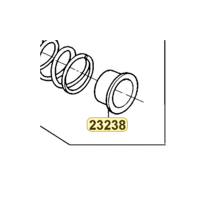 KYMCO Spring Collar 23238-GFY6-941, part location on the factory exploded-view diagram