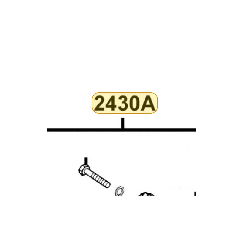 KYMCO Shift Cam Gear Assembly 2430A-LCA7-C10, part location on the factory exploded-view diagram