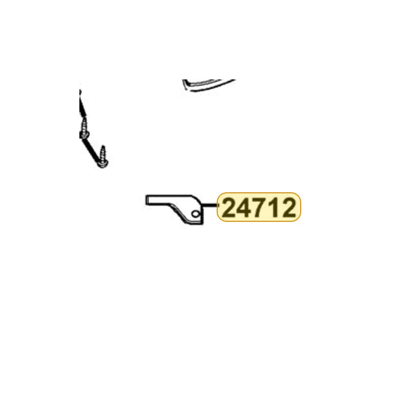KYMCO Syay Guide Cover 24712-LBA7-900, part location on the factory exploded-view diagram