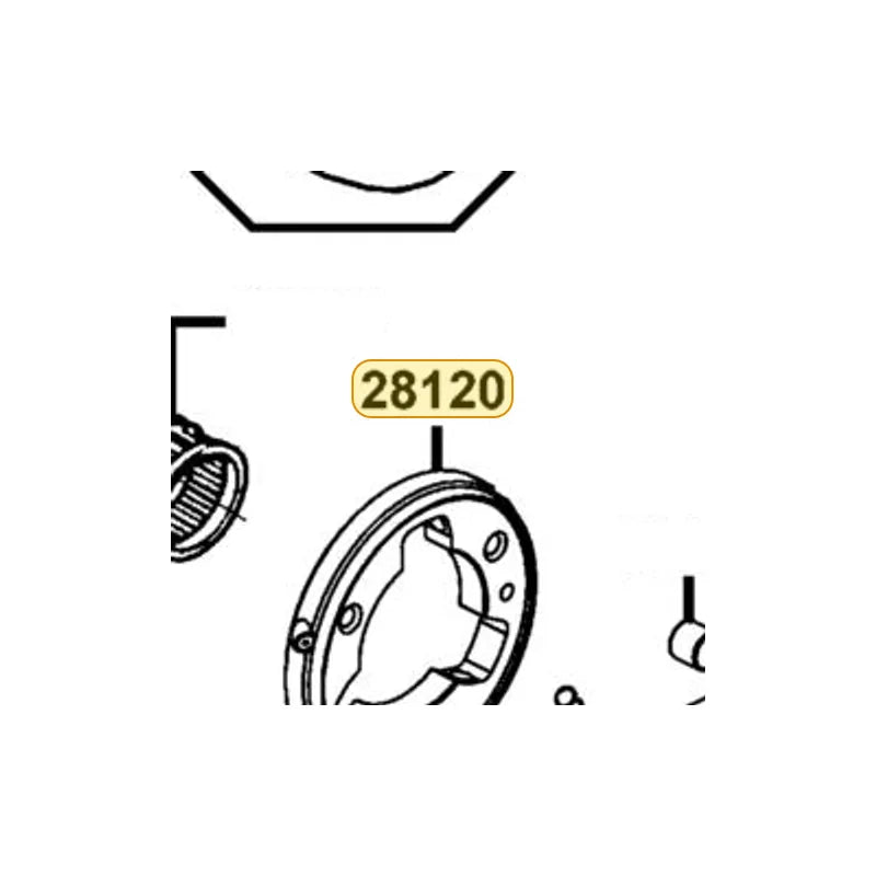 KYMCO Outer Complete Starting Clutch 28120-LEA2-900, part location on the factory exploded-view diagram