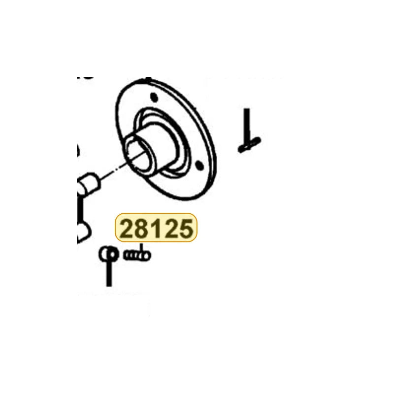 KYMCO Roller St Clutch Spring 28125-3C23-001, part location on the factory exploded-view diagram