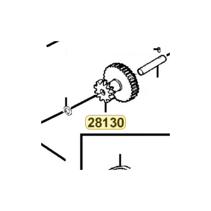 KYMCO Reduction Gear Complete 28130-KBE2-981, part location on the factory exploded-view diagram