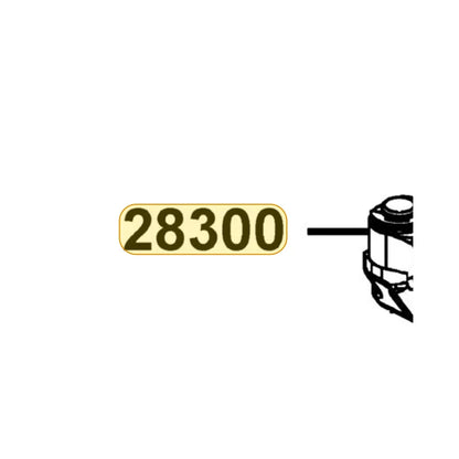 KYMCO Kick Arm Assembly 28300-ABC8-M00, part location on the factory exploded-view diagram
