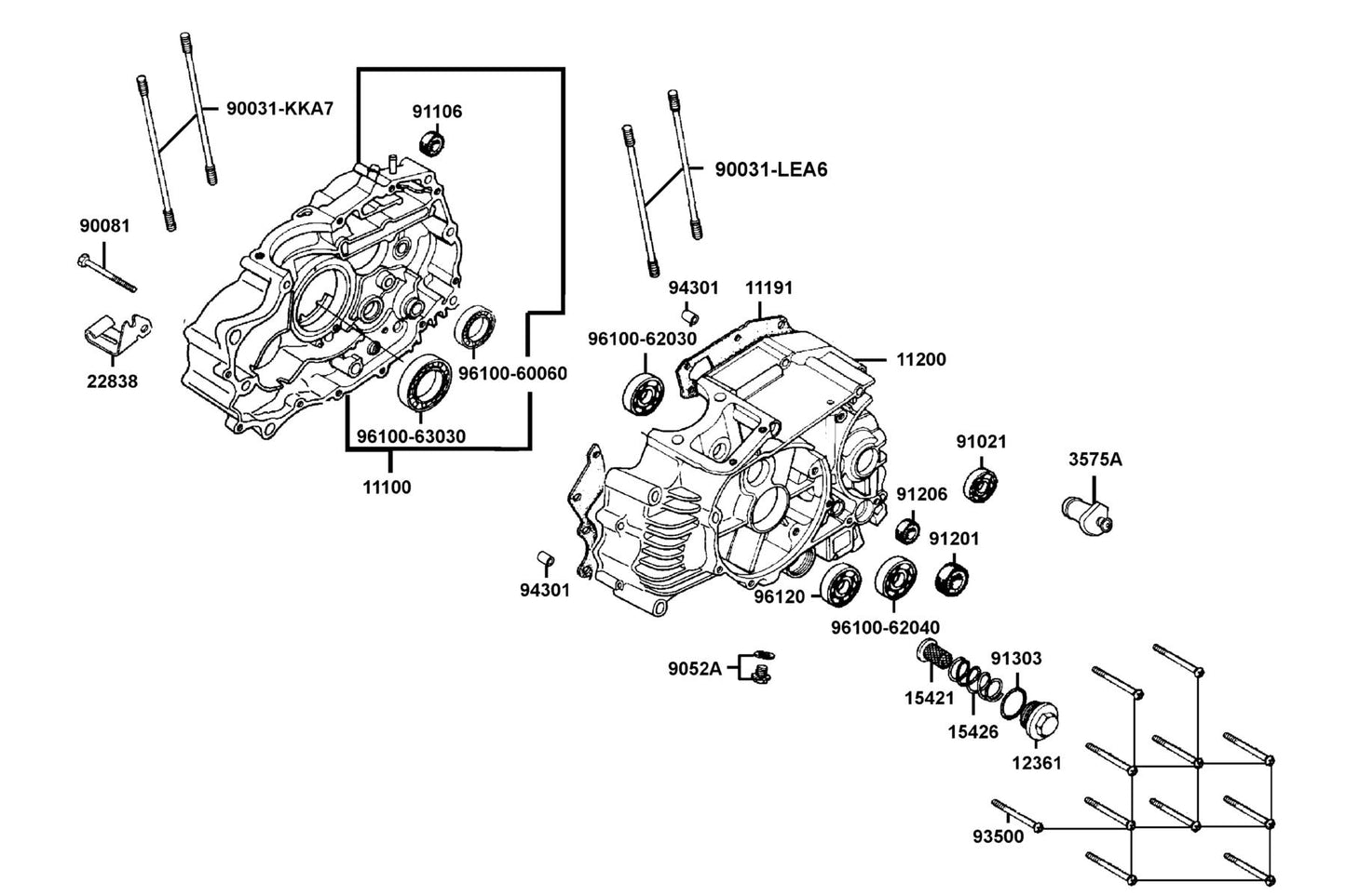 Oil Seal 20*34*7 — 91201-0L30-034 — KYMCO exploded-view diagram