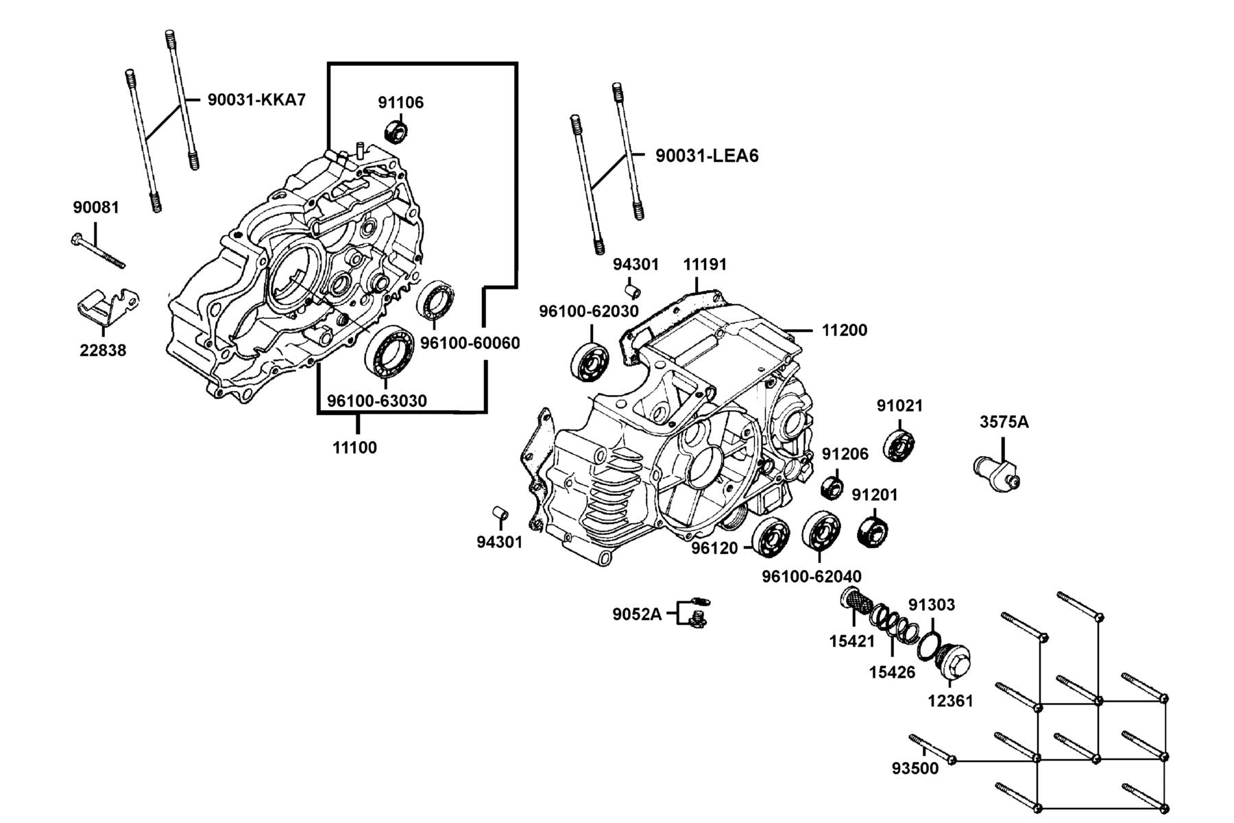 Oil Seal 20*34*7 — 91201-0L30-034 — KYMCO exploded-view diagram