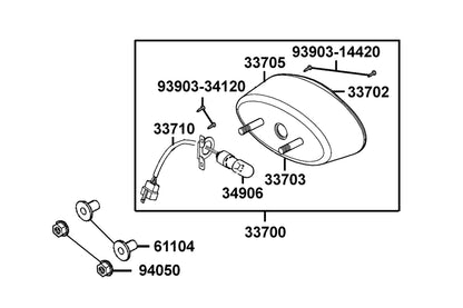 Screw Tapping 4X8 — 93903-34160 — KYMCO exploded-view diagram