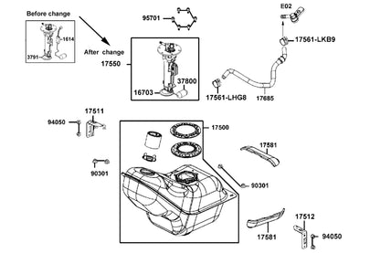 Nut Flange 6MM(C) — 90301-6D34-C01 — KYMCO exploded-view diagram