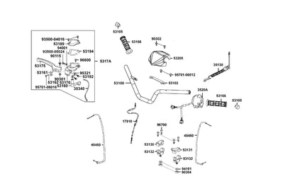 Nut U 10MM — 90304-GHE8-004-SY — KYMCO exploded-view diagram