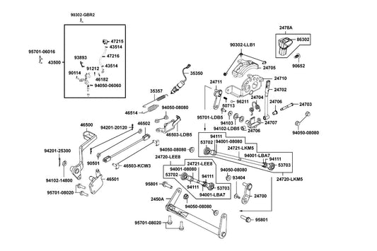 O-ring 14.8*2.4 — 91212-4B22-007 — KYMCO exploded-view diagram