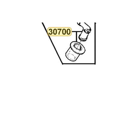 KYMCO Noise Suppresor Cap Assembly 30700-GFY6-901, part location on the factory exploded-view diagram