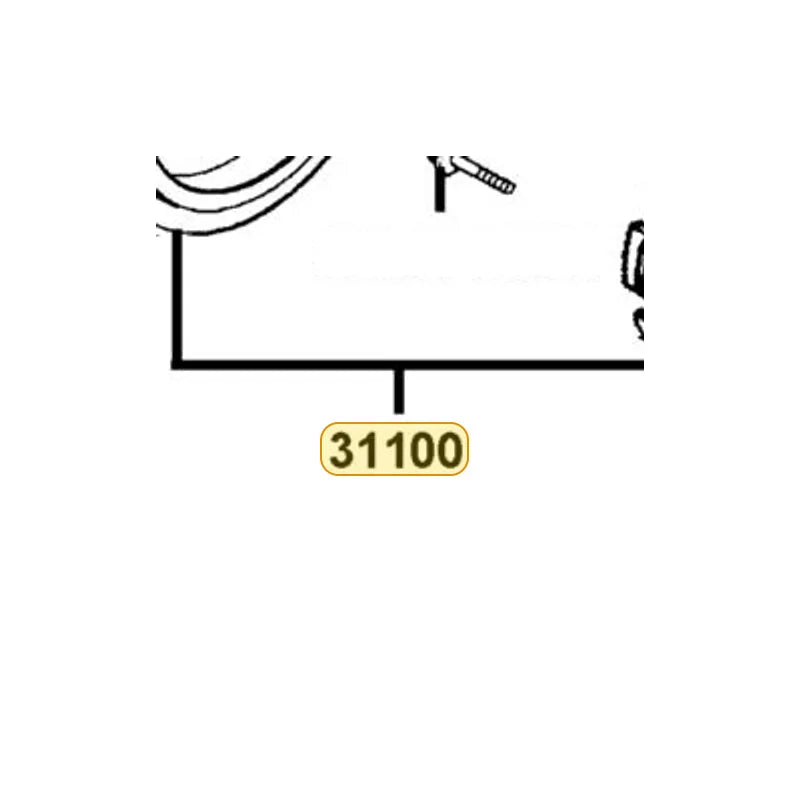 KYMCO Ac Gen Assembly 31100-KUDU-C00, part location on the factory exploded-view diagram