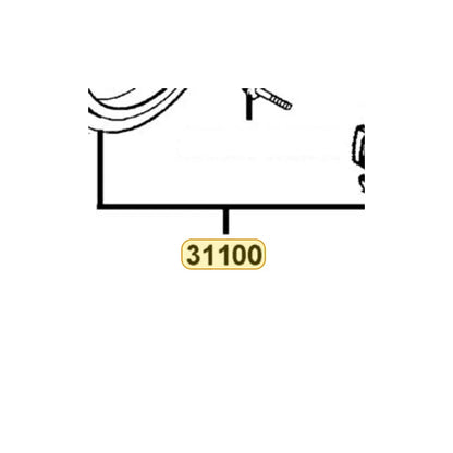 KYMCO Ac Gen Assembly 31100-KUDU-C00, part location on the factory exploded-view diagram