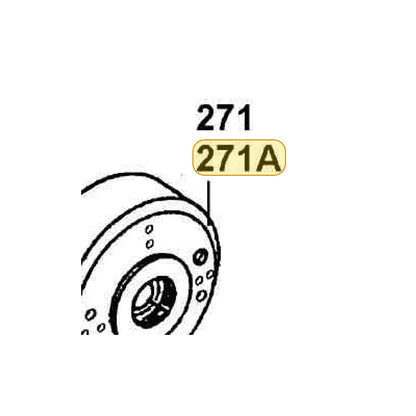 KYMCO Flywheel Complete 31110-KHC5-E10, part location on the factory exploded-view diagram