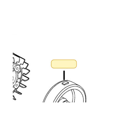 KYMCO Flywheel Complete 31110-LEJ2-M30, part location on the factory exploded-view diagram